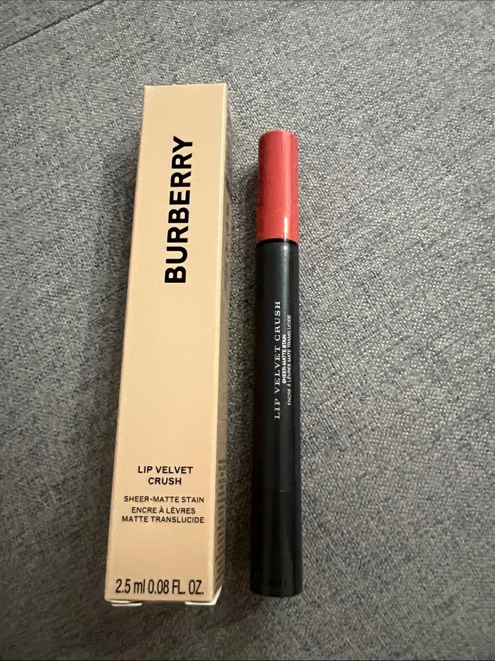 Burberry Lip Velvet Crush Lipstick - Copper Pink